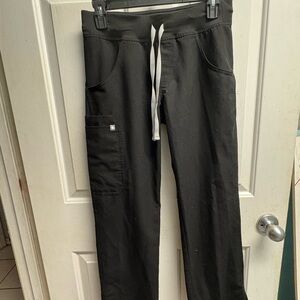 XSP Figs Black Cargo Pants
